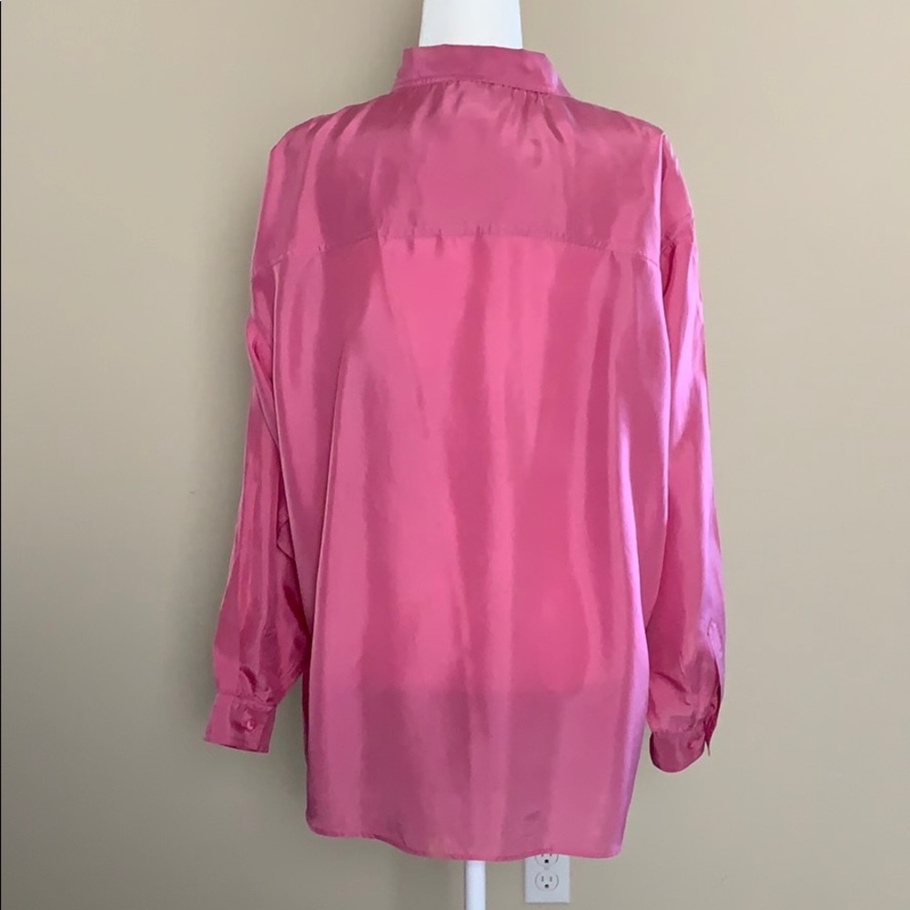 The Limited 100% Silk Button-Down Shirt For Women - Picture 5 of 8